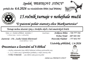 Spolek Pepíkovi syncy zve na Nohejbalový turnaj! 1