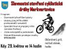 Slavnostní otevření cyklistické dráhy Markvartovice 1